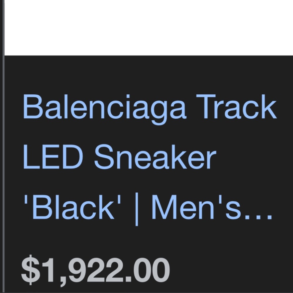 Balenciaga Black Athletic Sneakers